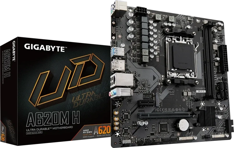 Материнская плата Gigabyte A620M H 2.0 купить! 