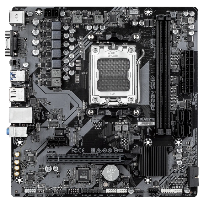 Материнская плата Gigabyte A620M S2H 2.0 купить! 