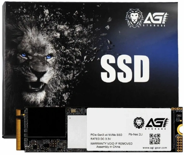 Твердотельный накопитель SSD 2 ТБ M.2 NVMe AGI AI218 (AGI2T0GIMAI218) купить! 