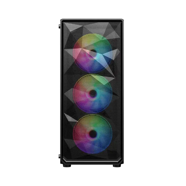 Компьютерный корпус 1STPLAYER FD3 (FD3-BK-4F1) Black купить! 