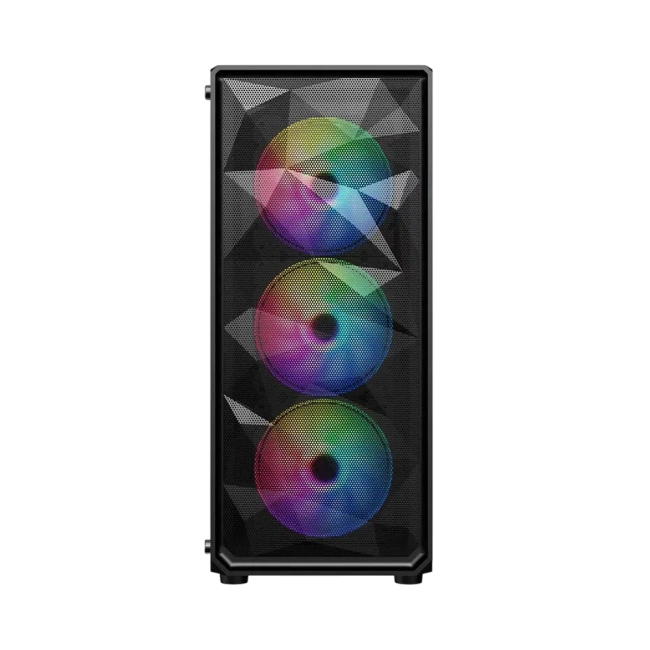 Компьютерный корпус 1STPLAYER FD3 (FD3-BK-4F1) Black купить! 