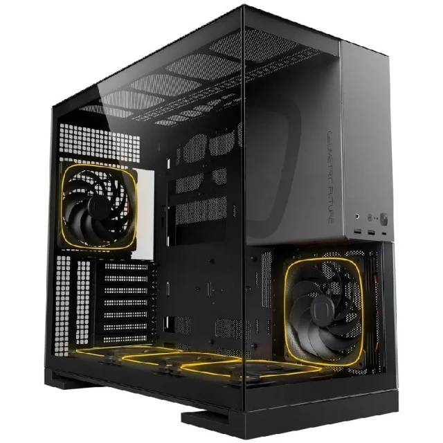 Компьютерный корпус Geometric Future Model 5 ARGB Black Gray with fans (1AM5WKBK02100) купить! 