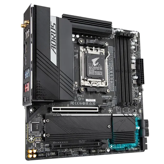 Материнская плата Gigabyte B650M AORUS ELITE AX купить! 