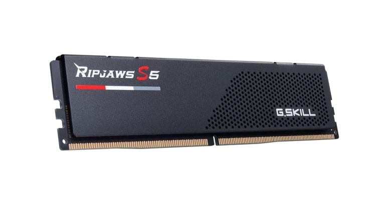 Оперативная память DDR5 64 ГБ 6000 MHz G.SKILL RIPJAWS S5 Black (F5-6000J3238G32GX2-RS5K) Модулей 2 купить! 