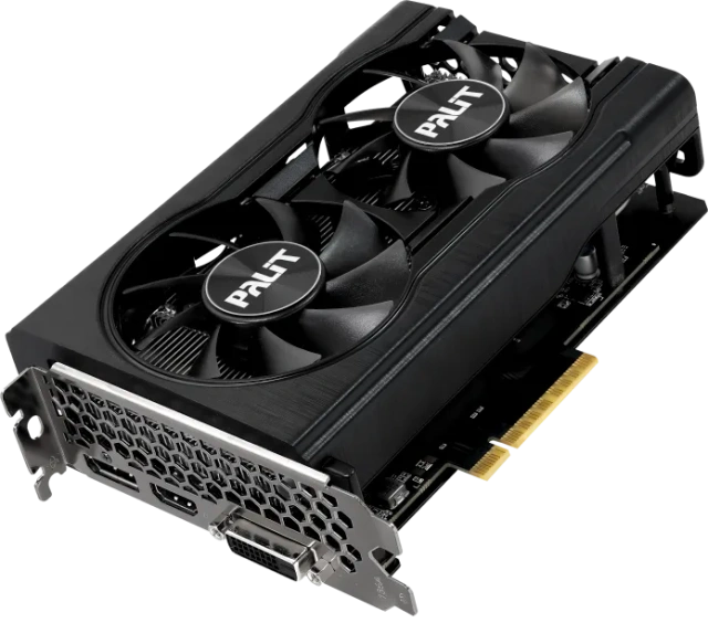 Видеокарта Palit GeForce RTX 3050 Dual V1 8Gb (NE63050018P1-1070D V1) купить! 