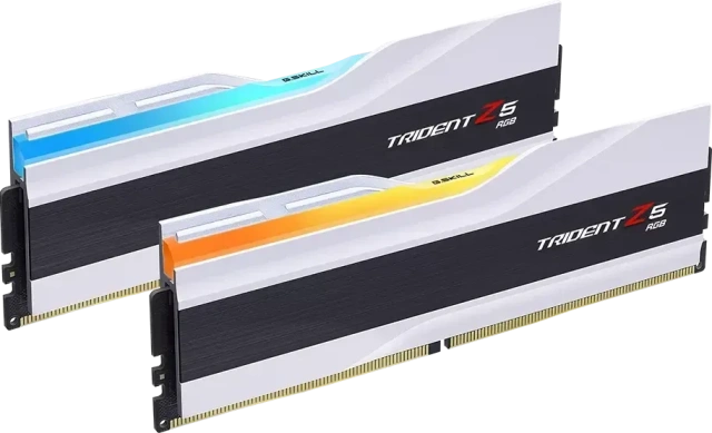 Оперативная память DDR5 96 Gb 6000 MHz G.Skill TRIDENT Z5 RGB White (F5-6000J3036F48GX2-TZ5RW) купить! 
