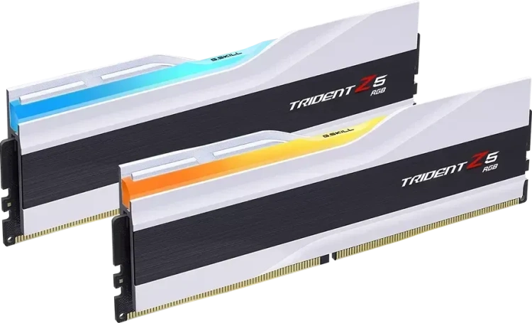 Оперативная память DDR5 96 Gb 6000 MHz G.Skill TRIDENT Z5 RGB White (F5-6000J3036F48GX2-TZ5RW) купить! 