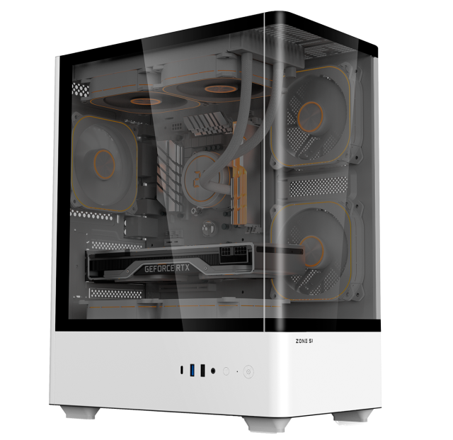 Компьютерный корпус Zone 51 Fury White (Z51CASFURWH) купить! 