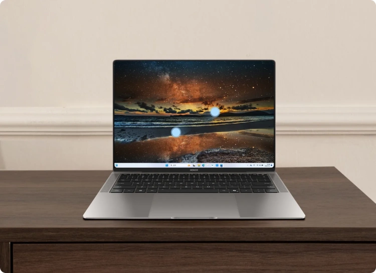 Ноутбук HONOR MagicBook Art 14 (Core Ultra 5 125H/14.6"/3120x2080/OLED/32Gb/1Tb SSD/Arc/Win 11 Home) 5301ALGT, Gray - фото