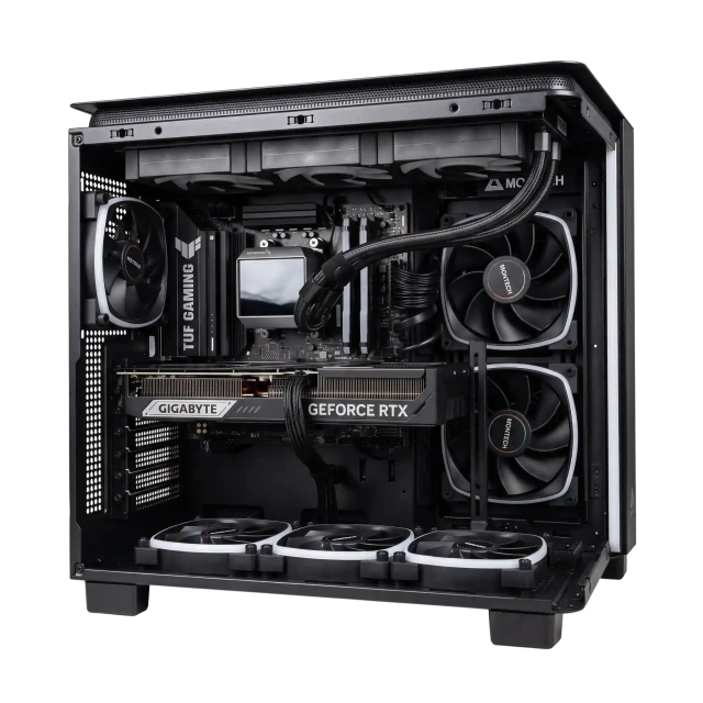 Игровой компьютер 989540 (Ryzen 5 7600X3D 4,1 ГГц/AMD B850/32 ГБ DDR5 6 ГГц/2048 ГБ SSD/RTX 5070 TI 16 ГБ/Wi-Fi/750W/Montech KING 95 PRO ARGB Black) - купить по выгодной цене!