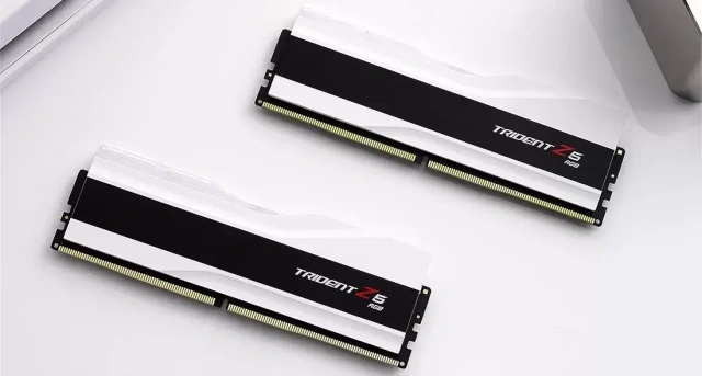 Оперативная память DDR5 96 Gb 6000 MHz G.Skill TRIDENT Z5 RGB White (F5-6000J3036F48GX2-TZ5RW) купить! 