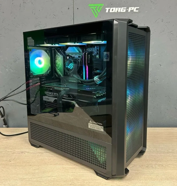 Игровой компьютер 691843 (i7-14700K 3.4 ГГц/Z790/32 ГБ 6000 MHz DDR5/1 ТБ SSD/RTX 5090 32 ГБ/Wi-FI/1000W/Cougar MX600 RGB черный) - купить по выгодной цене!