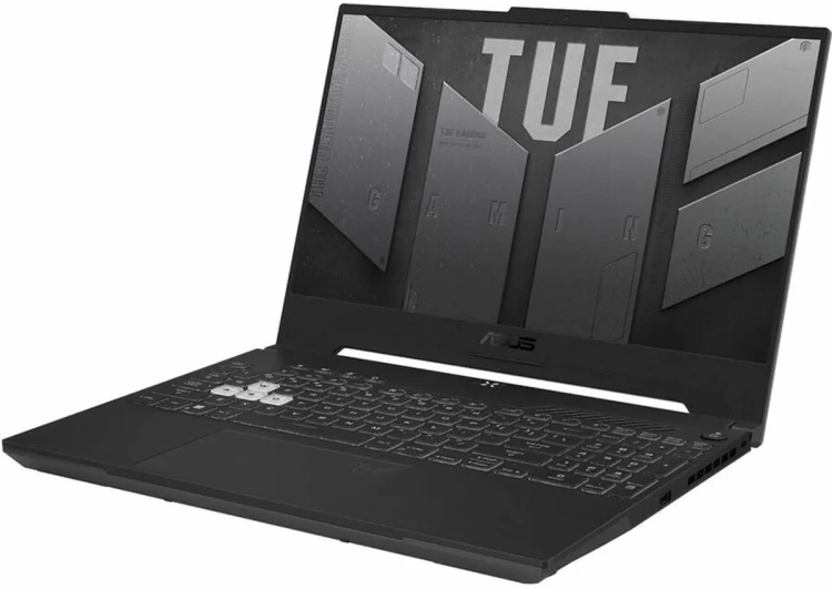 Ноутбук Asus TUF Gaming FX507ZC-RS53 (Core i5-12500H/15.6"/FHD/16GB/512GB SSD/GeForce RTX 3050 4GB/Win 11 H) Gray - фото