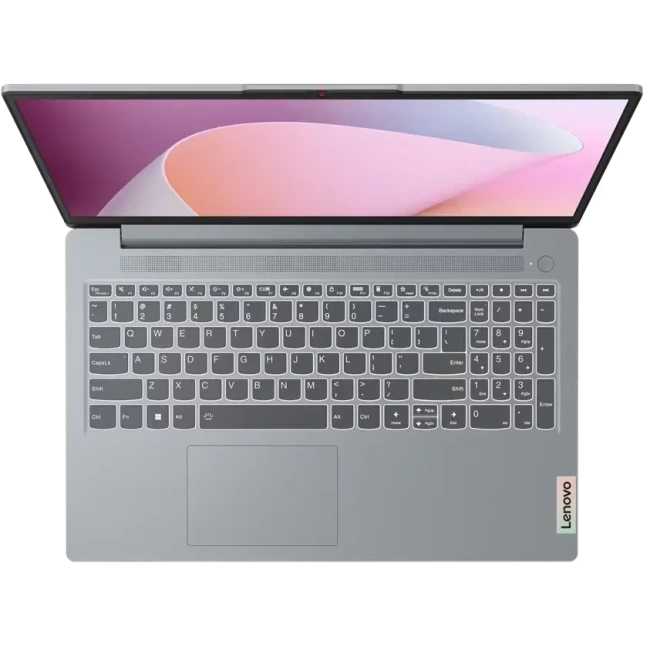 Ноутбук Lenovo IdeaPad Slim 3 15AMN8 (AMD Ryzen 5 7520U/15.6"/1920x1080/16GB/512GB SSD/No OS) Gray - фото