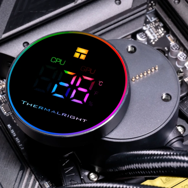 Система водяного охлаждения Thermalright Frozen Magic 360 Digital ARGB Black V2 (TRFM360DABV2) купить! 