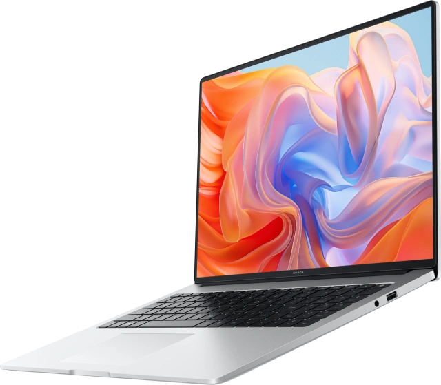 Ноутбук HONOR MagicBook X16 Plus 2024 (Ryzen 7 8845HS/16.1"/2K/16 Гб/512 Гб SSD/Radeon 780M/Win 11 H) Silver 5301AJLR - фото
