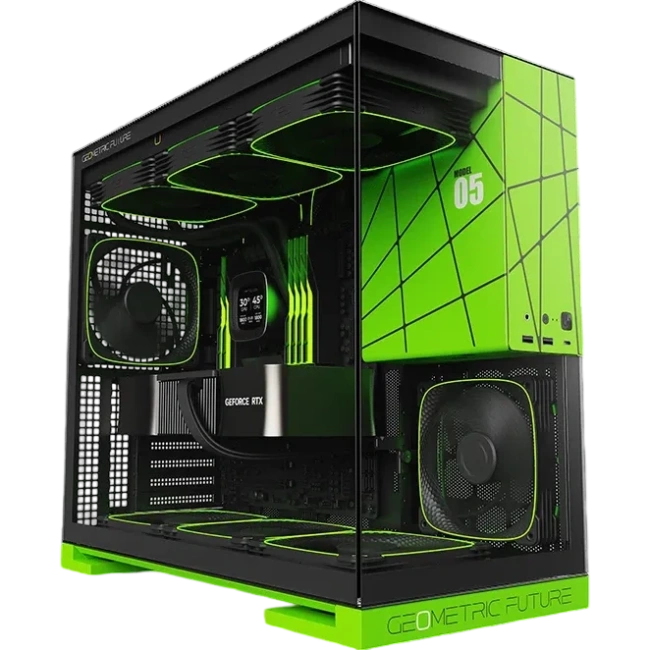 Компьютерный корпус Geometric Future Model 5 NV Style ARGB Limited Edition with fans (1AM5WKNV01100) купить! 