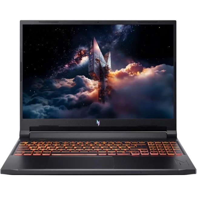 Ноутбук Acer Nitro V 16 AI ANV16-42-R309 (AMD Ryzen 5 240/16" 1920x1200/16Gb/512Gb SSD/NVIDIA GeForce RTX 5050 8Gb/Win 11 Home) Black - фото