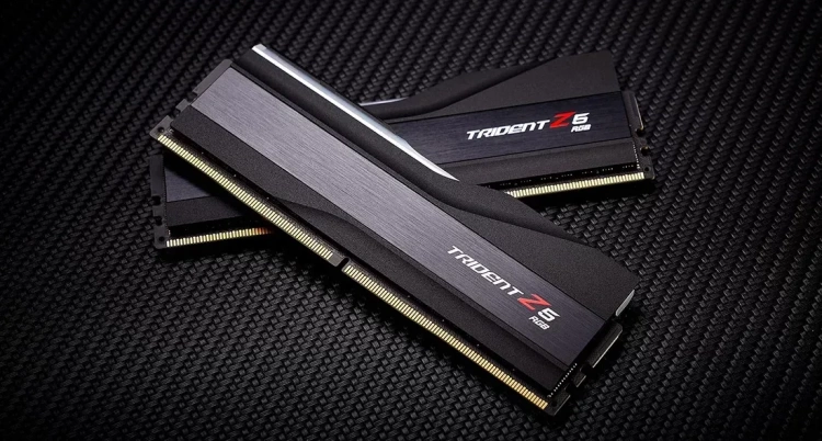 Оперативная память DDR5 32 ГБ 6000 МГц G.Skill TRIDENT Z5 RGB Black (F5-6000J3040F16GX2-TZ5RK) модулей 2 шт. купить! 