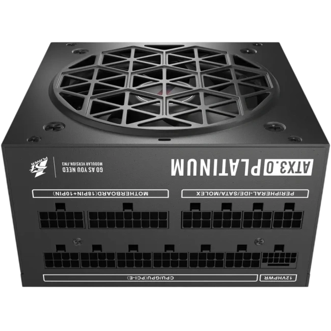 Блок питания 1300W 1STPLAYER NGDP Platinum Black HA-1300BA3-BK 16 Pin (PCIe 5.0 Connector Cable Details) купить! 