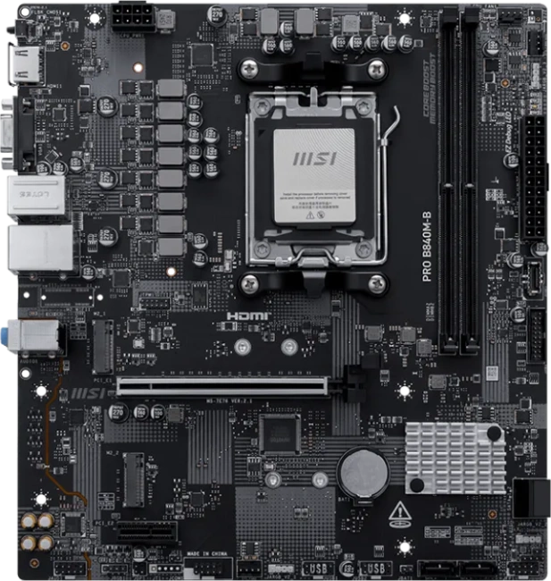 Материнская плата MSI PRO B840M-B купить! 