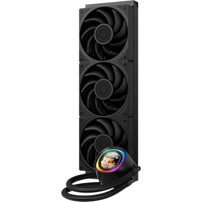Система водяного охлаждения ID-COOLING FX360 LCD PE ARGB Black купить! 