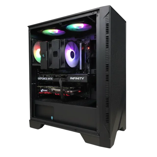 Игровой компьютер 992608 (Core i5-12400F 2.5 ГГц/Intel B760/32 ГБ DDR5 6 ГГц/1024 ГБ SSD/RTX 5060 Ti 16 ГБ/Wi-Fi/650W/MSI MAG FORGE 120A AirFlow) - купить по выгодной цене!