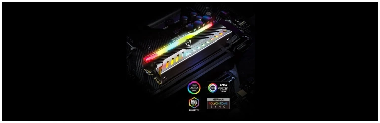 Твердотельный накопитель SSD 1 ТБ M.2 NVMe Netac (NT01NV3000RGB-1T0-E4X) купить! 