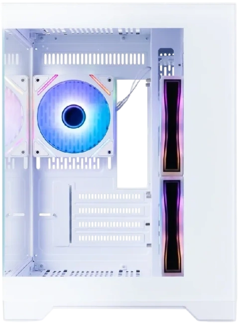 Компьютерный корпус 1STPLAYER MEGAVIEW MV6-TP ARGB White (MV6-TP-WH-2FC7R-W-1FC7-W) купить! 