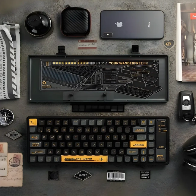 Фото - Механическая клавиатура LOFREE OE901 black bluetooth noRU