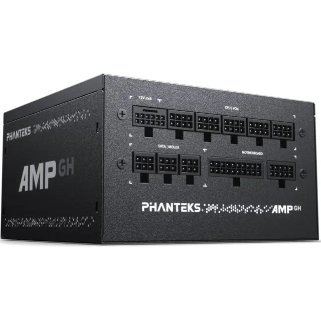 Блок питания Phanteks 850W AMP GH Black (PH-P850GH_BK01) 16 Pin (PCIe 5.0 Connector Cable Details) купить! 
