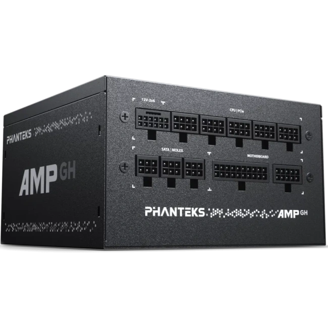 Блок питания Phanteks 850W AMP GH Black (PH-P850GH_BK01) 16 Pin (PCIe 5.0 Connector Cable Details) купить! 