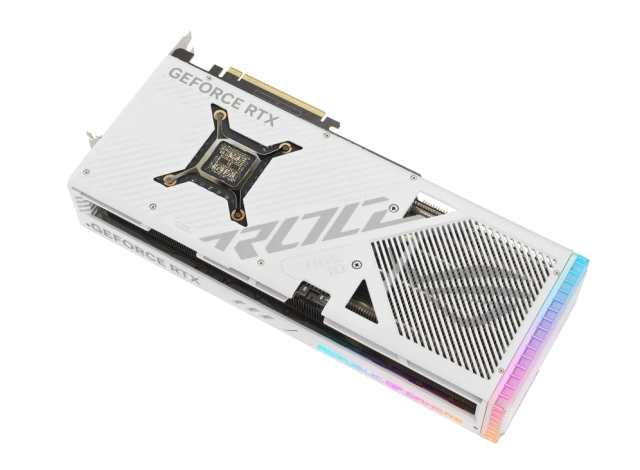 Видеокарта ASUS GeForce RTX 4080 ROG STRIX GAMING OC White 16GB (ROG-STRIX-RTX4080-O16G-WHITE), Retail купить! 