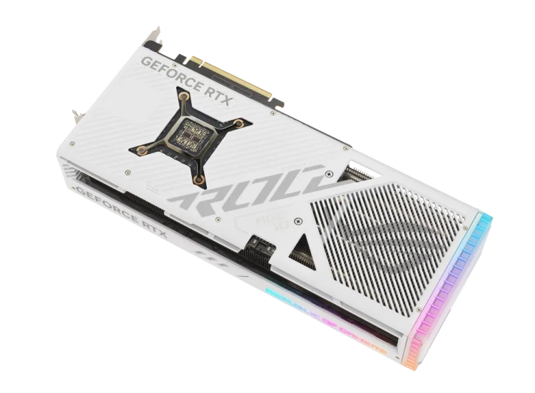 Видеокарта ASUS GeForce RTX 4080 ROG STRIX GAMING OC White 16GB (ROG-STRIX-RTX4080-O16G-WHITE), Retail купить! 