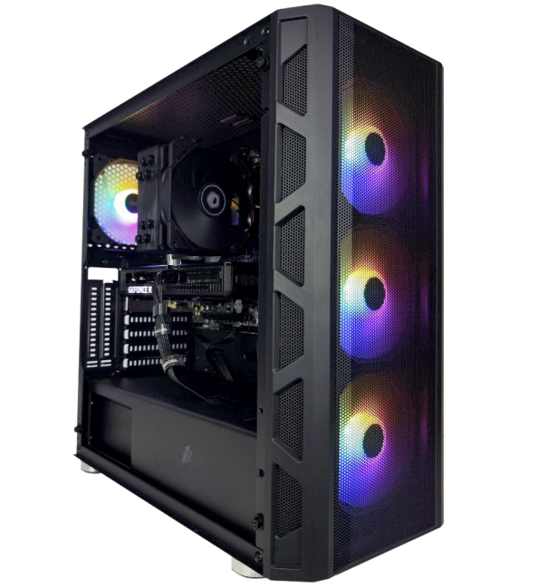 Компьютерный корпус 1STPLAYER FIREBASE XP-E (XP-E-4F1) черный купить! 