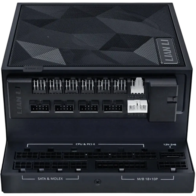 Блок питания Lian Li 1200W EG1200G Black (G9P.EG1200G.BH00.RU) 16 Pin (PCIe 5.0 Connector Cable Details) купить! 