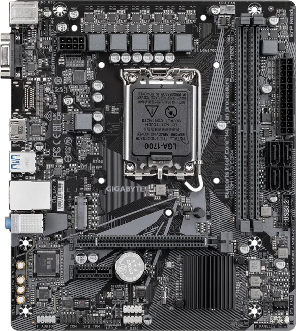 Материнская плата Gigabyte H610M H V3 DDR4 купить! 