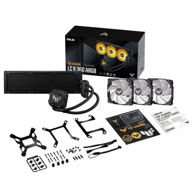 Система водяного охлаждения ASUS TUF GAMING LC II 360 ARGB 90RC00M1-M0UAY0 купить! 