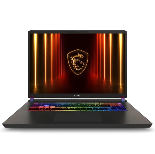 Ноутбук MSI Vector 17 HX AI A2XWJG-069CN (Core Ultra 9-275HX/17" 2560x1600 240Hz/32Gb/2Tb SSD/NVIDIA GeForce RTX5090 24Gb/Win 11 Home) Gray - фото