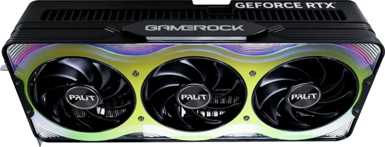 Видеокарта Palit GeForce RTX 5090 GameRock OC 32Gb (NE75090S19R5-GB2020G), Retail купить! 