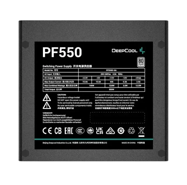 Блок питания Deepcool 550W PF550 (R-PF550D-HA0B-EU) купить! 