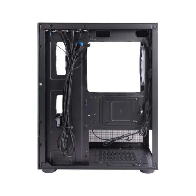 Компьютерный корпус 1STPLAYER MIKU Mi2-A LED Black (FP_Mi2-A-BK-2F1R-1F1) купить! 