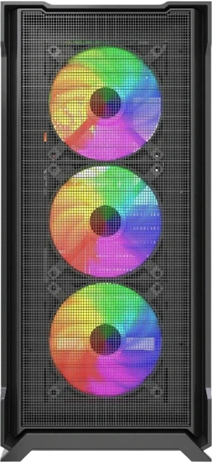 Компьютерный корпус Powercase Mistral AZ4B ARGB TG Black (CMAZB-A4) купить! 