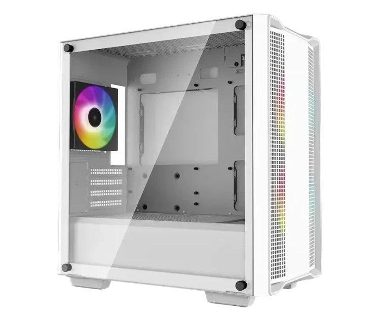 Компьютерный корпус Deepcool CC360 TG WH ARGB White (R-CC360-BKAPM3-G-1) купить! 