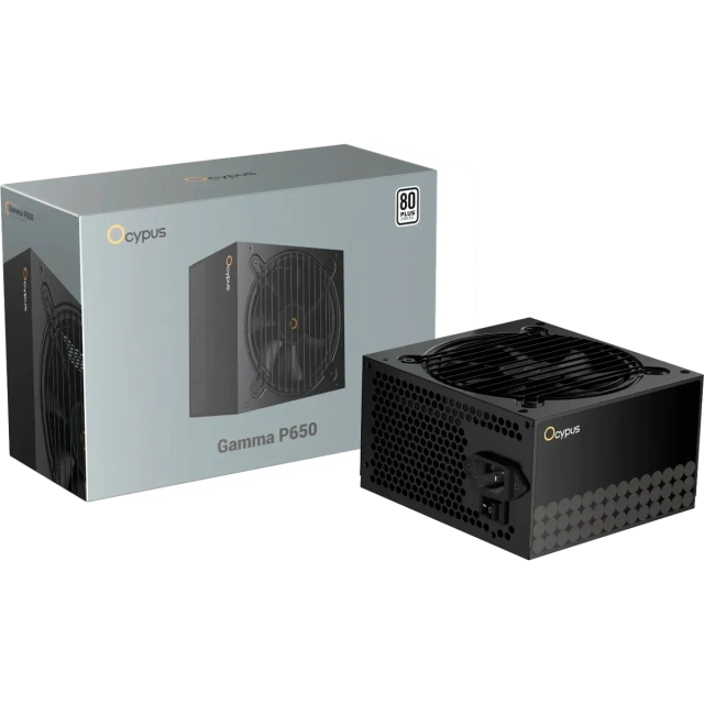 Блок питания Ocypus 650W Gamma P650 (Gamma-P650-W1HDBK024X-EU) купить! 