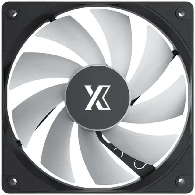 Вентилятор для корпуса XASTRA FC120B FRGB Black (FC120-1BF-SBP-GL) купить! 