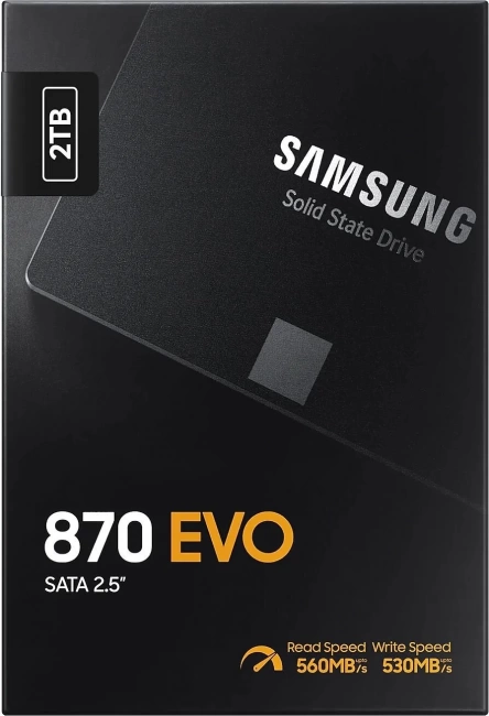 Твердотельный накопитель SSD 2 ТБ 2.5" SATA Samsung (MZ-77E2T0B/EU) купить! 