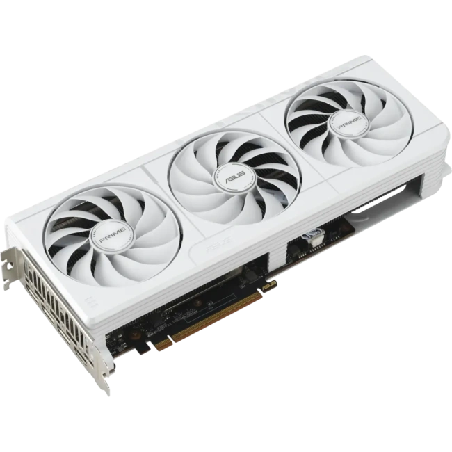 Видеокарта ASUS Radeon RX 9070 XT 16GB PRIME OC WHITE  (PRIME-RX9070XT-O16G-WHITE)  (90YV0L75-M0NA00) купить! 
