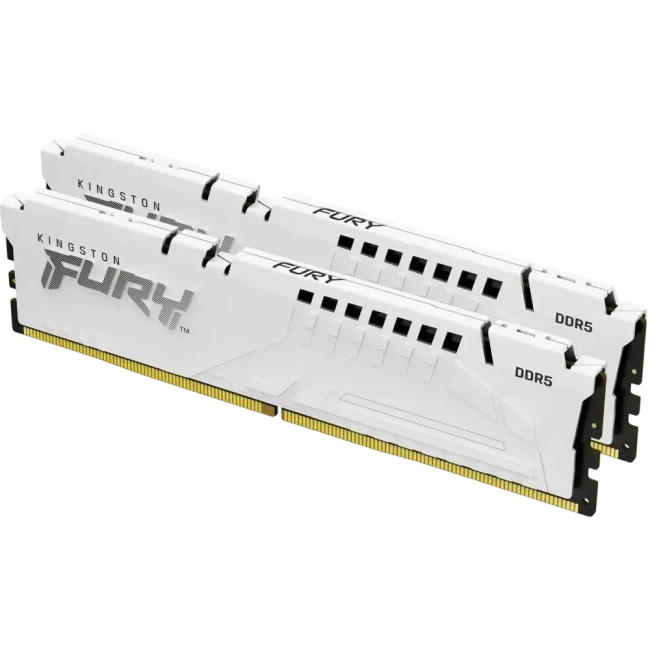 Оперативная память DDR5 64 Gb 6000 MHz Kingston FURY Beast White (KF560C30BWK2-64) купить! 