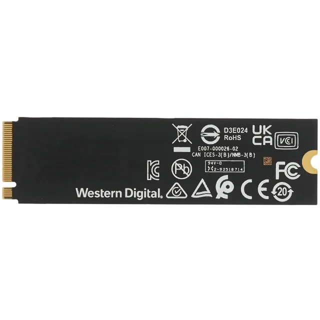 Твердотельный накопитель Western Digital 2000 Gb SN5000 Blue (WDBS3F0020BNC-WRSN) купить! 